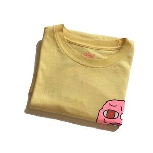 Golf Wang Yellow Short Sleeve Tee